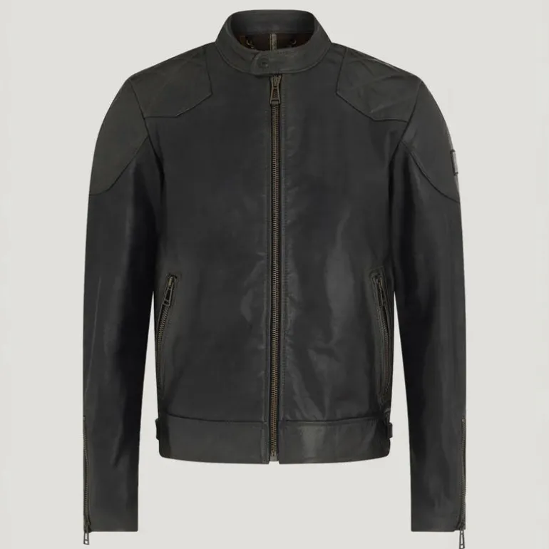 Belstaff Legacy Outlaw Jacket in Antique Black