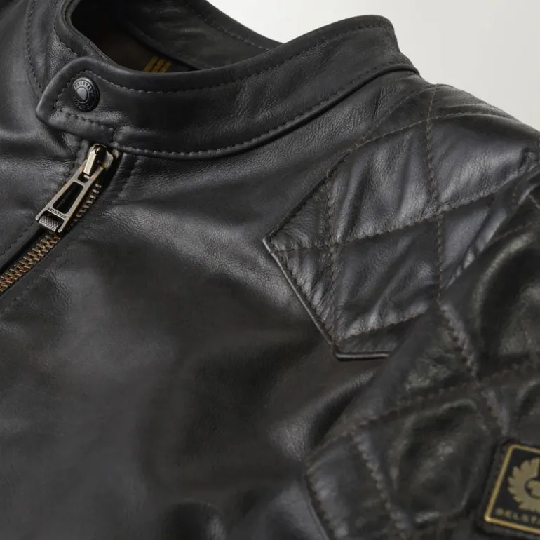 Belstaff Legacy Outlaw Jacket in Antique Black