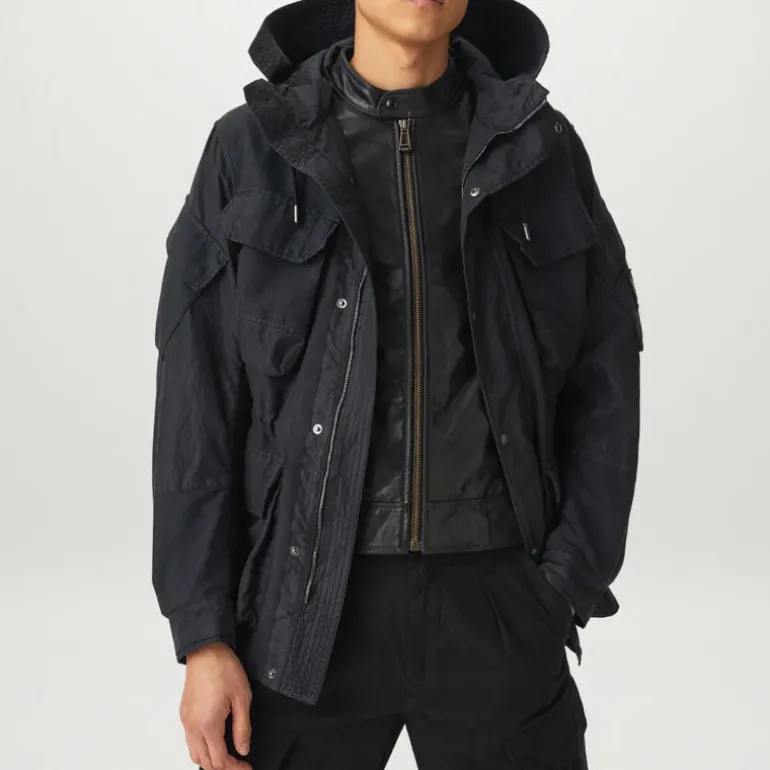 Belstaff Legacy Outlaw Jacket in Antique Black