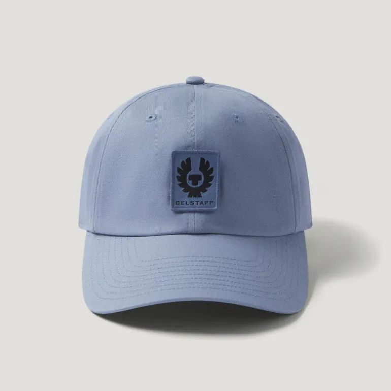 BELSTAFF Pheonix Logo Cap in Blue Flint