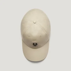 BELSTAFF Pheonix Logo Cap in Stone Beige