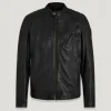 Belstaff V Racer Leather Jacket in Black