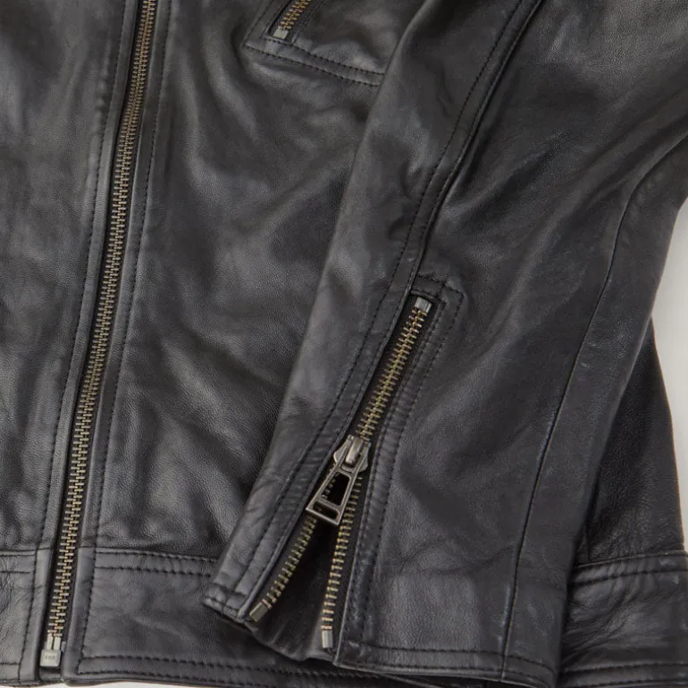 Belstaff V Racer Leather Jacket in Black