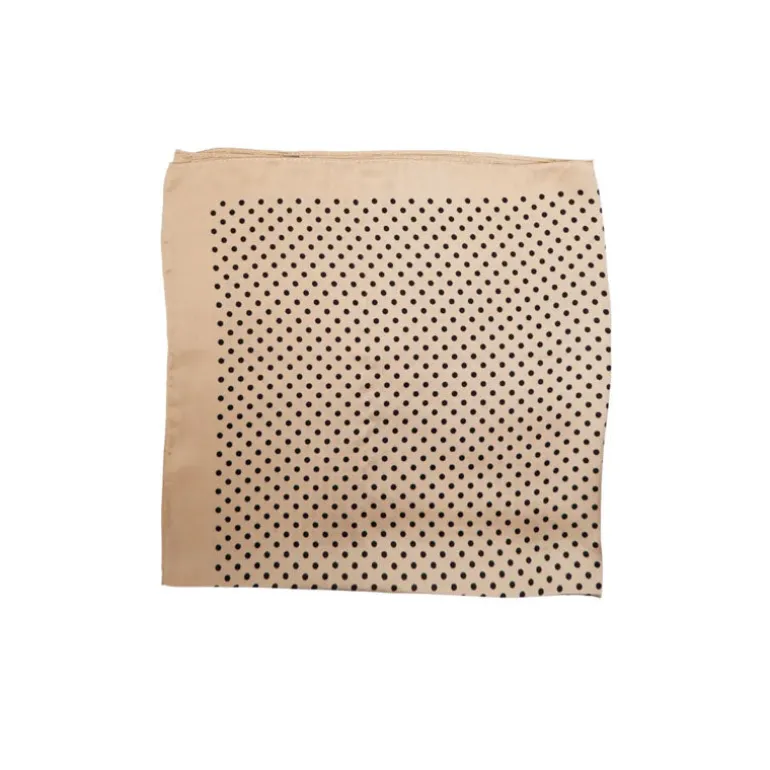 BLACK COLOUR Bianca Mini Scarf in Frappe Dot