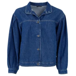 BLACK COLOUR Ray Jeans Jacket in Denim Blue