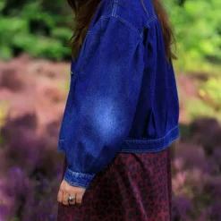 BLACK COLOUR Ray Jeans Jacket in Denim Blue