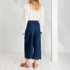 BONTE Aide Trouser in Dark Wash Denim