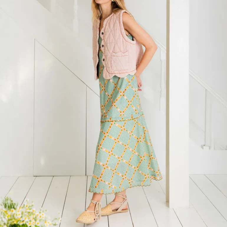 BONTE Estelle Gilet in Chalk Pink