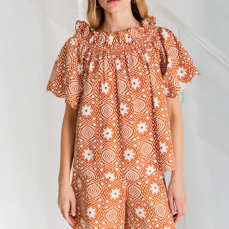 BONTE Maya Top in French Mustard