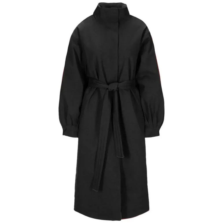 BRGN Rossby Maxi Coat in New Black