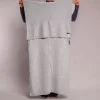 CASH CA Giant Pashmina in Silver