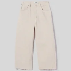 CITIZENS OF HUMANITY Ayla Raw Hem Crop in Almondette