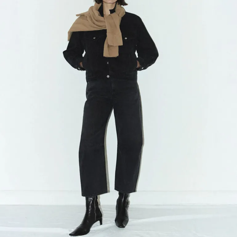 Citizens Of Humanity Miro Tapered Barrel Leg Jeans in Domino