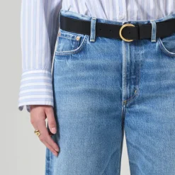 CITIZENS OF HUMANITY Miro Tapered Barrel Leg Jeans in Pacifica