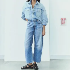 CITIZENS OF HUMANITY Miro Tapered Barrel Leg Jeans in Pacifica