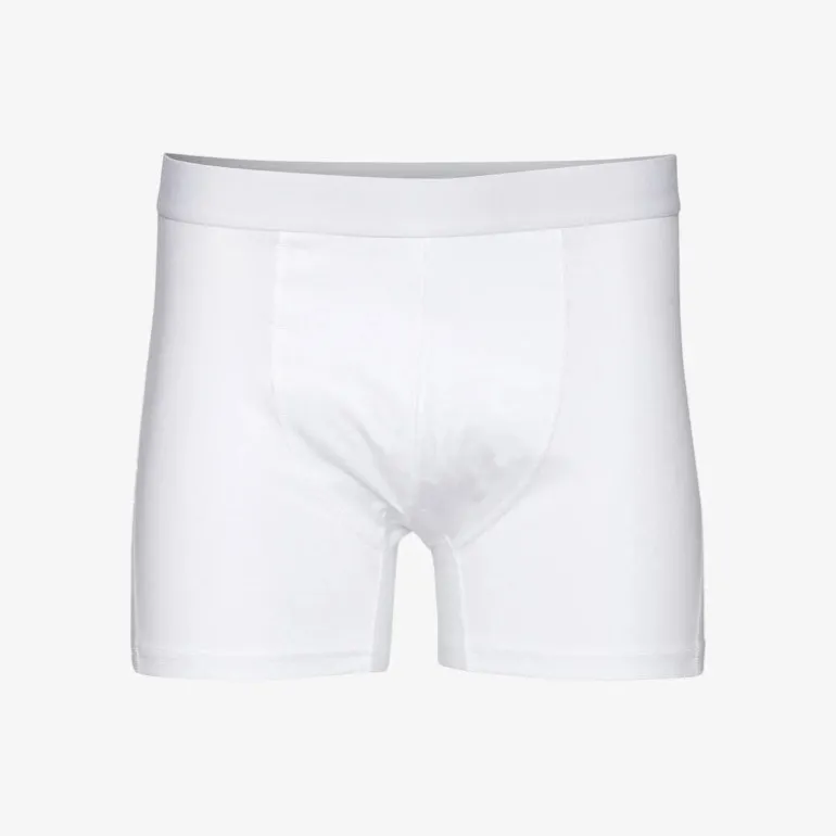Classic Organic Boxer Briefs in Optical White | Collen & Clare