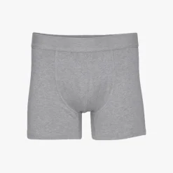Classic Organic Boxer Briefs in Heather Grey | Collen and Clare