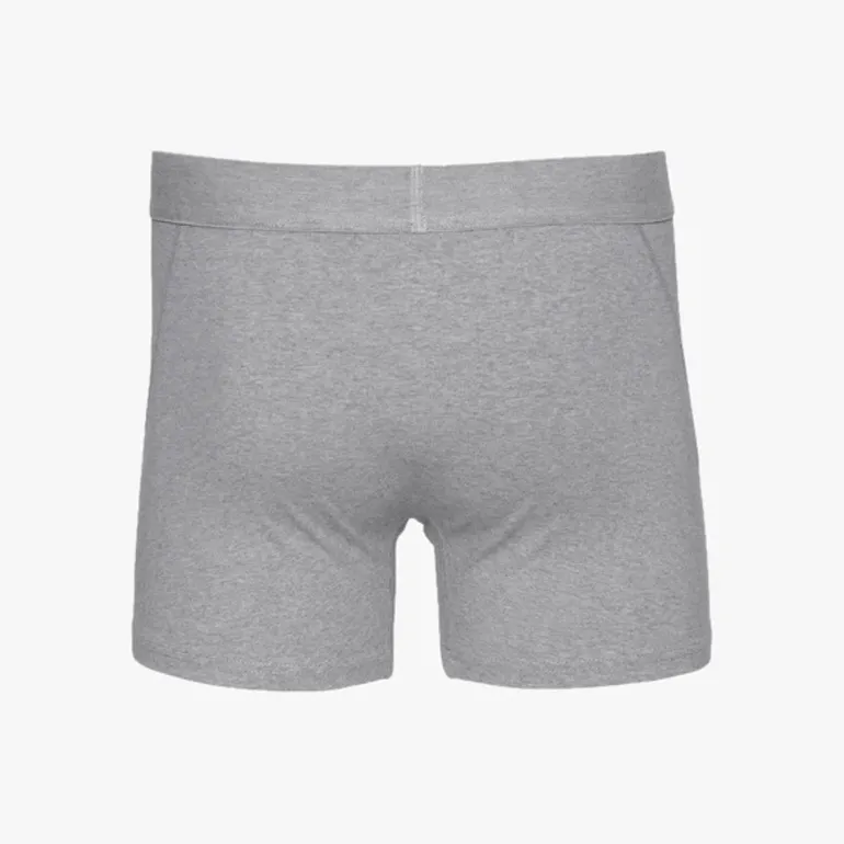 Classic Organic Boxer Briefs in Heather Grey | Collen and Clare