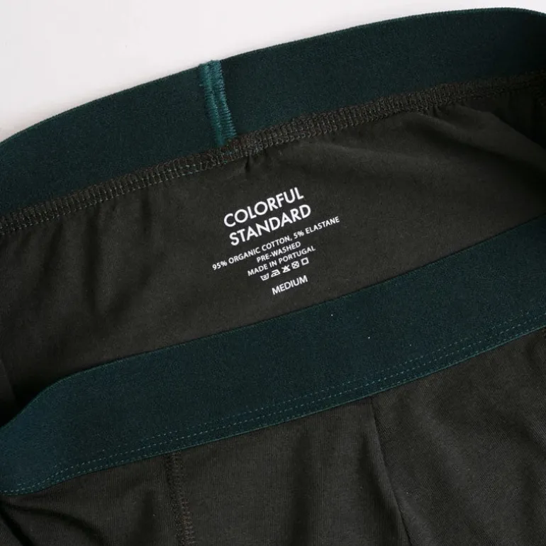 COLORFUL STANDARD Classic Organic Boxer Briefs in Hunter Green