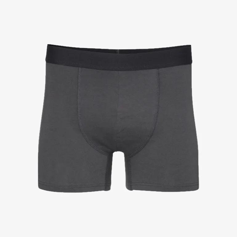 COLORFUL STANDARD Classic Organic Boxer Briefs in Lava Grey