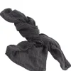 COULEUR CHANVRE Hemp Scarf in Anthracite