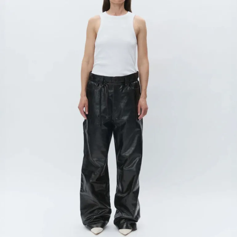Day Biger Alisson Classic Rib Tank in Bright White