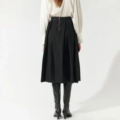 DEA KUDIBAL Abey Skirt with Pockets in Raw Blue