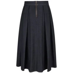 DEA KUDIBAL Abey Skirt with Pockets in Raw Blue