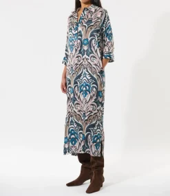 DEA KUDIBAL Herminedea Shirt Dress in Artistic Blush