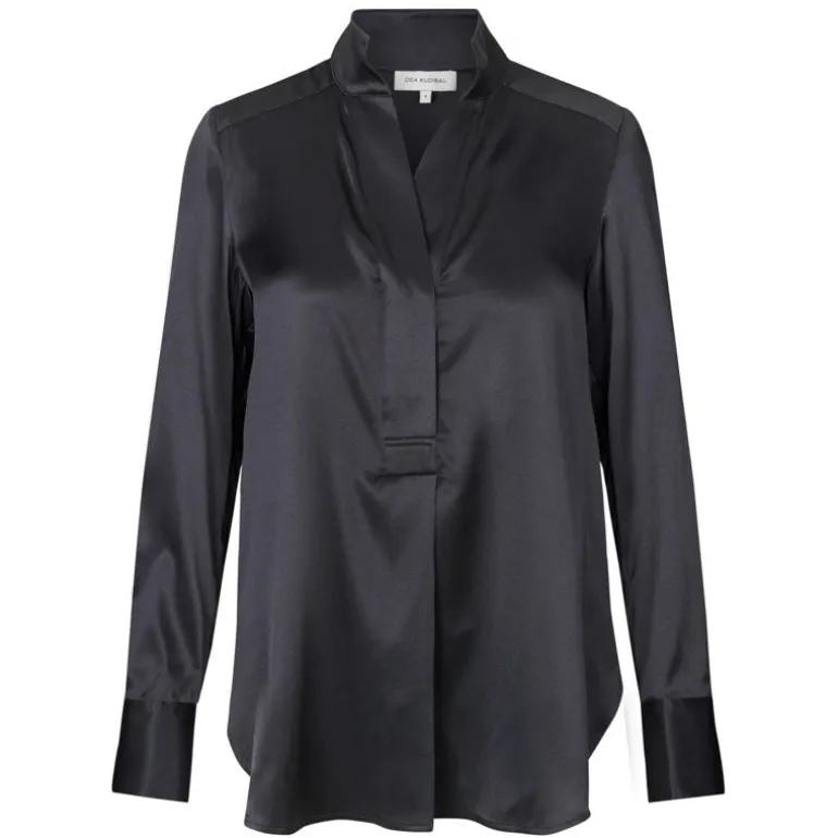 Dea Kudibal Nate Blouse with High Cuffs in Inkpot