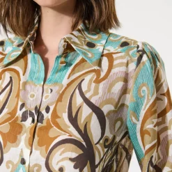 DEA KUDIBAL Siomadea Shirt in Duncan Spice