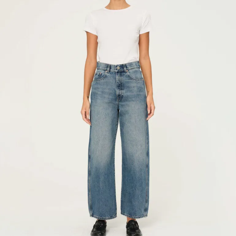 DL1961 Taylor Barrel Leg Jeans in Endless Sea