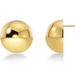EDBLAD Bead Maxi Studs in Gold