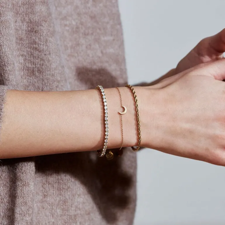 EDBLAD Tennis Bracelet in Gold