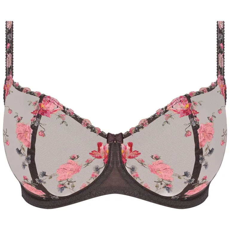 FANTASIE Adrienne U/W Balconette Bra in Charcoal Bloom