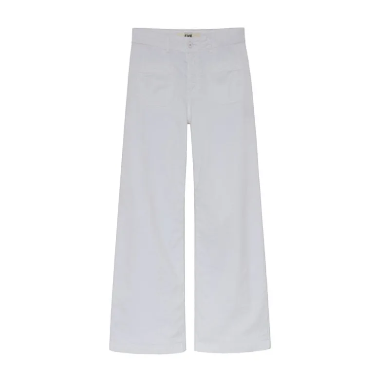 FIVE Lucia Pants in White