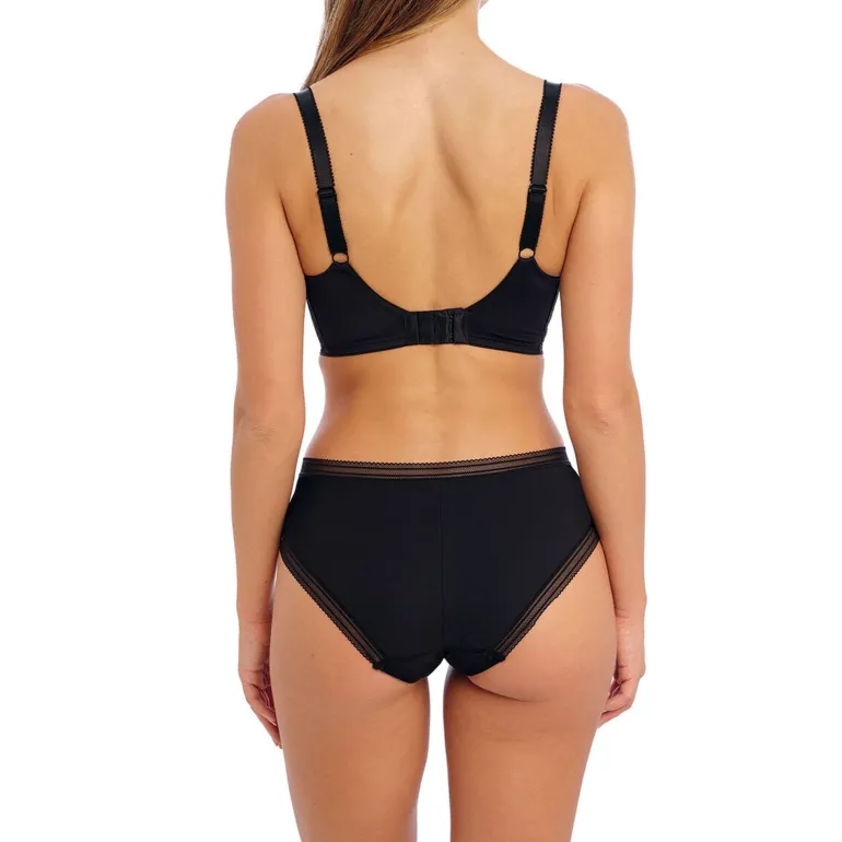 Fusion Lace Brief In Black | Collen & Clare