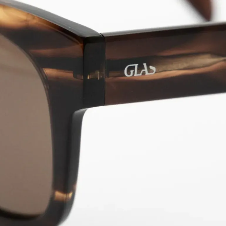 GLAS Chloe Sunglasses in Dark Brown