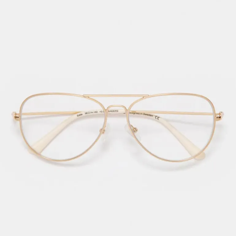 GLAS Edda Reading Glasses in Gold