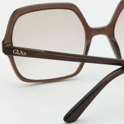 GLAS Natalie Tinted Reading Glasses in Dark Brown