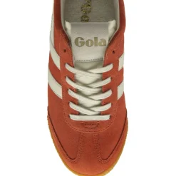 GOLA Elan Trainers in Hot Coral/Off White/Fuchsia