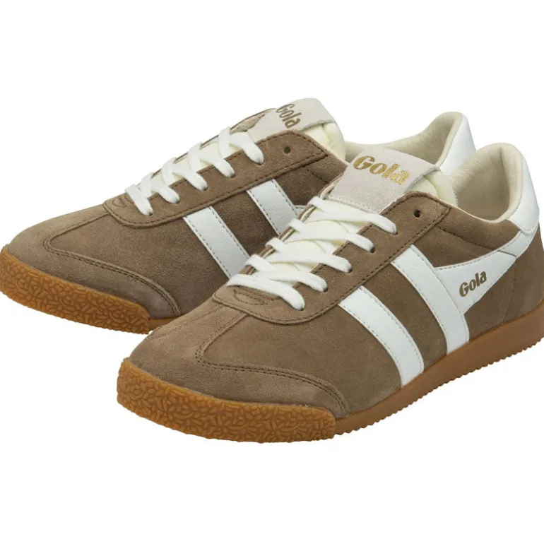 GOLA Elan Trainers in Tobacco/White