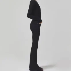 Isola Flare Jeans in Plush Black | Collen & Clare