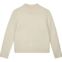 Jumper 1234 Brushed Turtle Neck Knit in Cream