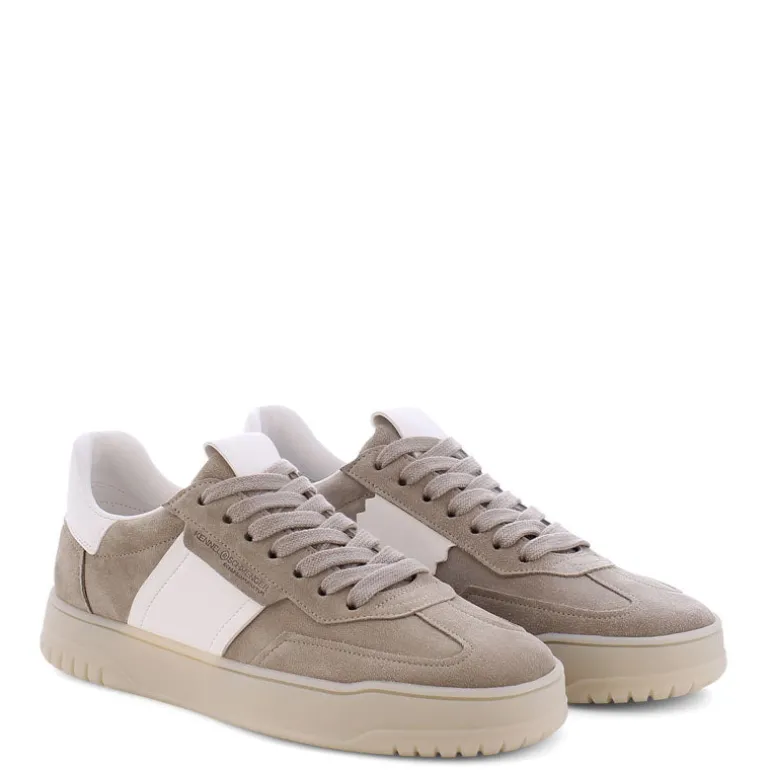 KENNEL & SCHMENGER Gaz Sneakers in Linen/Butter
