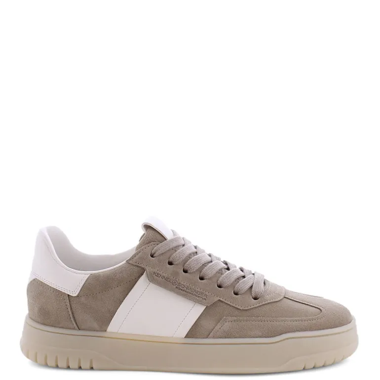 KENNEL & SCHMENGER Gaz Sneakers in Linen/Butter