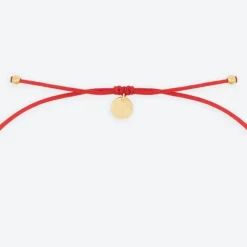 LA MOME BIJOU B Initial Joy Letter Necklace in Gold