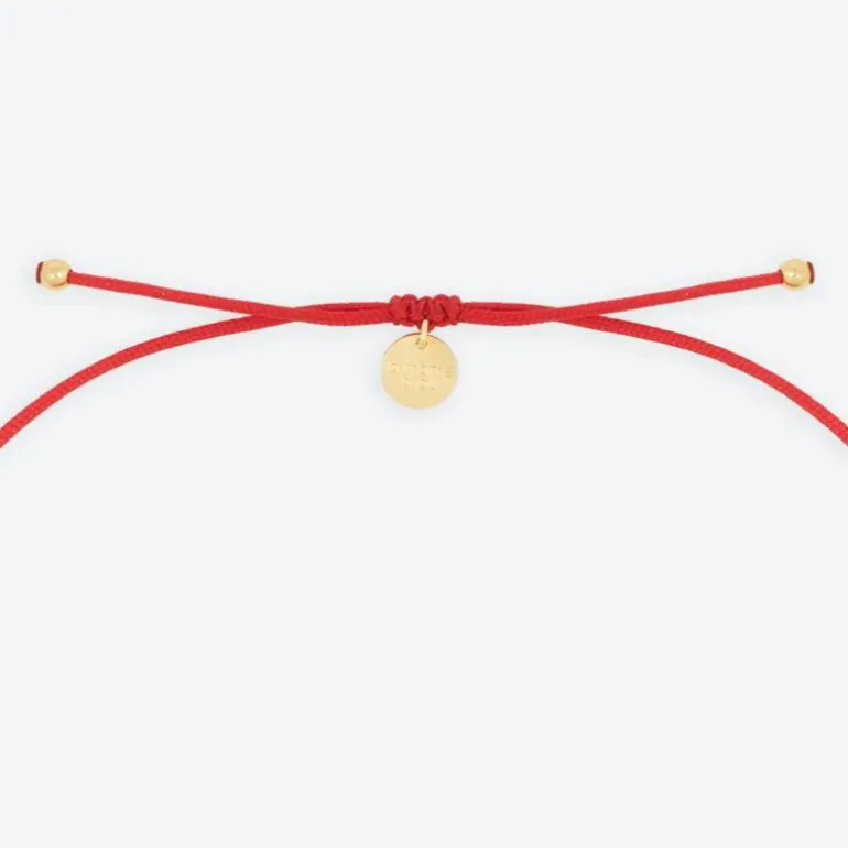 LA MOME BIJOU D Initial Joy Letter Necklace in Gold