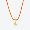 LA MOME BIJOU I initial Joy Letter Necklace in Gold