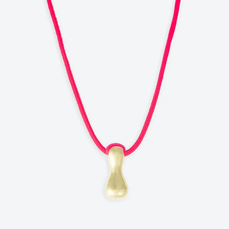 LA MOME BIJOU I initial Joy Letter Necklace in Gold